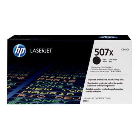 Toner HP 507X noir grande capacité original (CE400X) – Fin de série