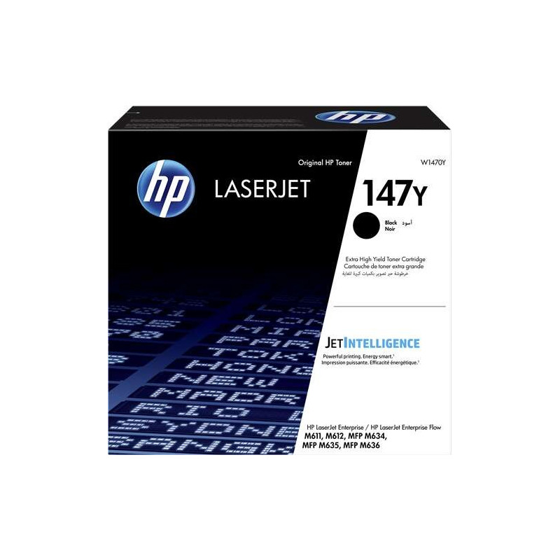 Toner HP 147Y noir très grande capacité original (W1470Y) – Fin de série