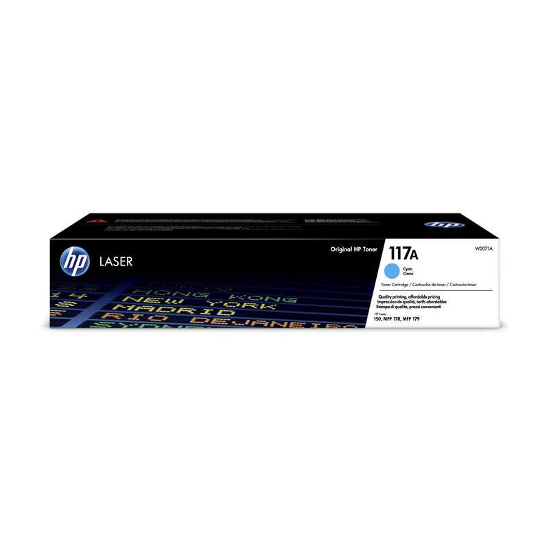 Toner HP 117A cyan original (W2071A) – Fin de série