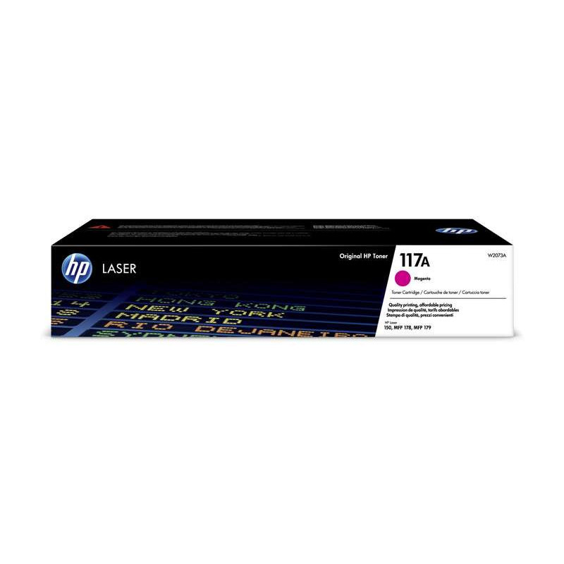Toner HP 117A magenta original (W2073A) – Fin de série Toner HP 117A magenta original (W2073A) – Fin de série