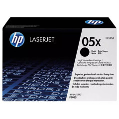 Toner HP 05X noir grande capacité original (CE505X) – Fin de série