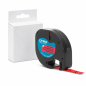 DYMO LetraTag S0721630, ruban 12 mm x 4 m, rouge, texte noir