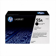 HP 55A noire CE255A – toner original LaserJet