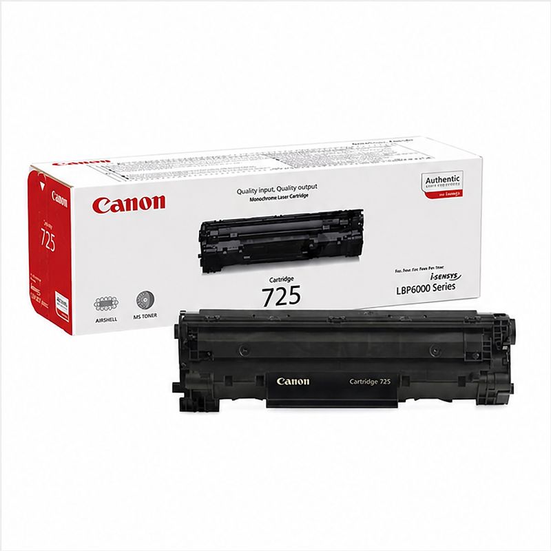 Canon 725 Black Original Toner Cartridge 3484B002