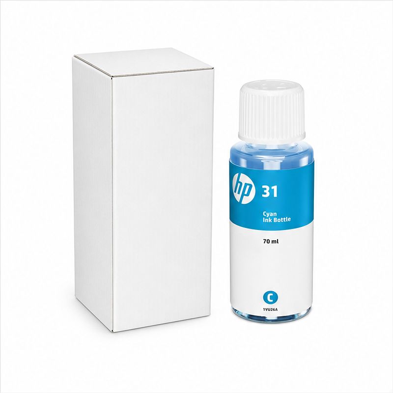 HP 31 Original Cyan Ink Bottle 70 ml