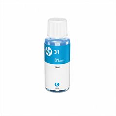 HP 31 Original Cyan Ink Bottle 70 ml