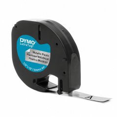 DYMO LetraTag 91208 Metallic Tape 12 mm x 4 m