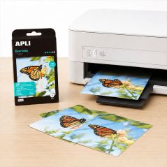 Papier photo Apli Everyday 10 x 15 cm 180 g - 20 feuilles