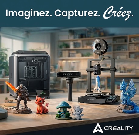 Imprimantes 3D et scanners 3D Creality